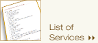 List of Services
